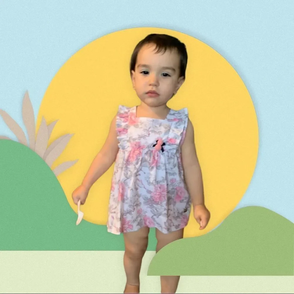 PAZ RODRIGUEZ |  Baby Girls Flowers Top